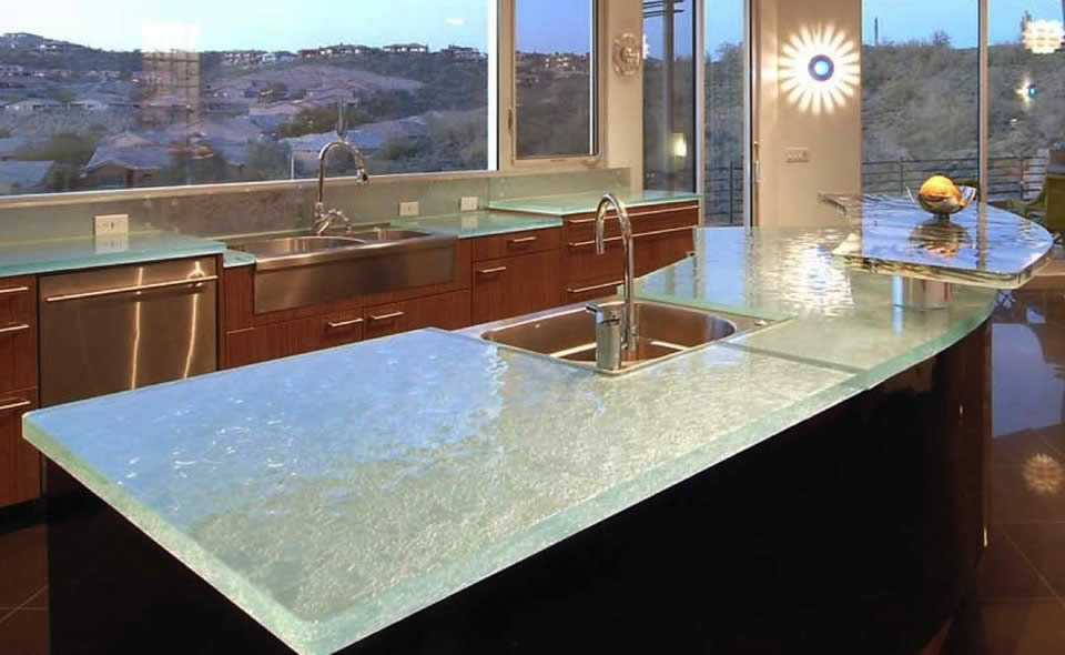 Stunning Glass Counter