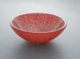 Double Layer Glass - SG-D04, Red Crackled