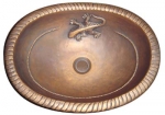 Oval Copper Sink