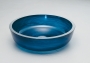 Double Layer Glass - SG-D34, Blue swirls 